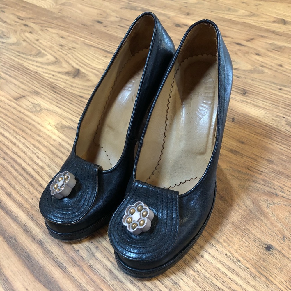 Fiorentini + Baker black heels 36